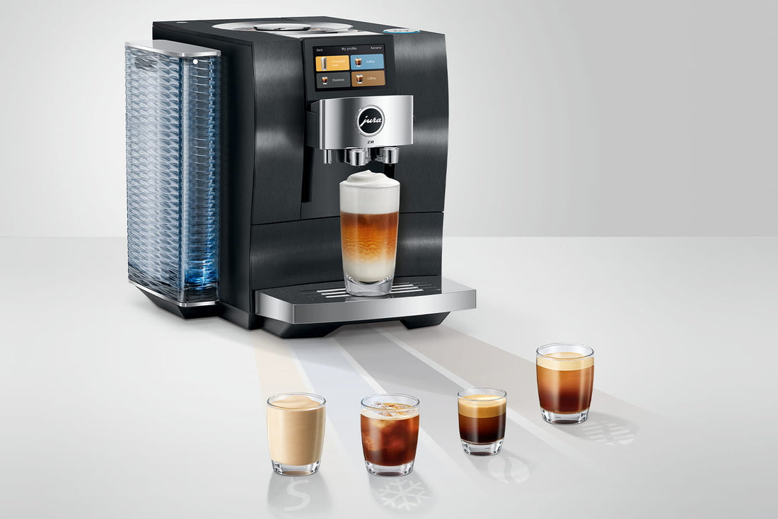Jura - Z10 NAB Automatic Coffee Machine Aluminum Black - 15702