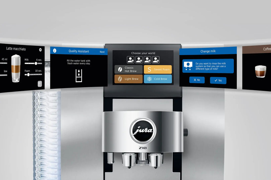 Jura - Z10 NAB Automatic Coffee Machine Aluminum White - 15792