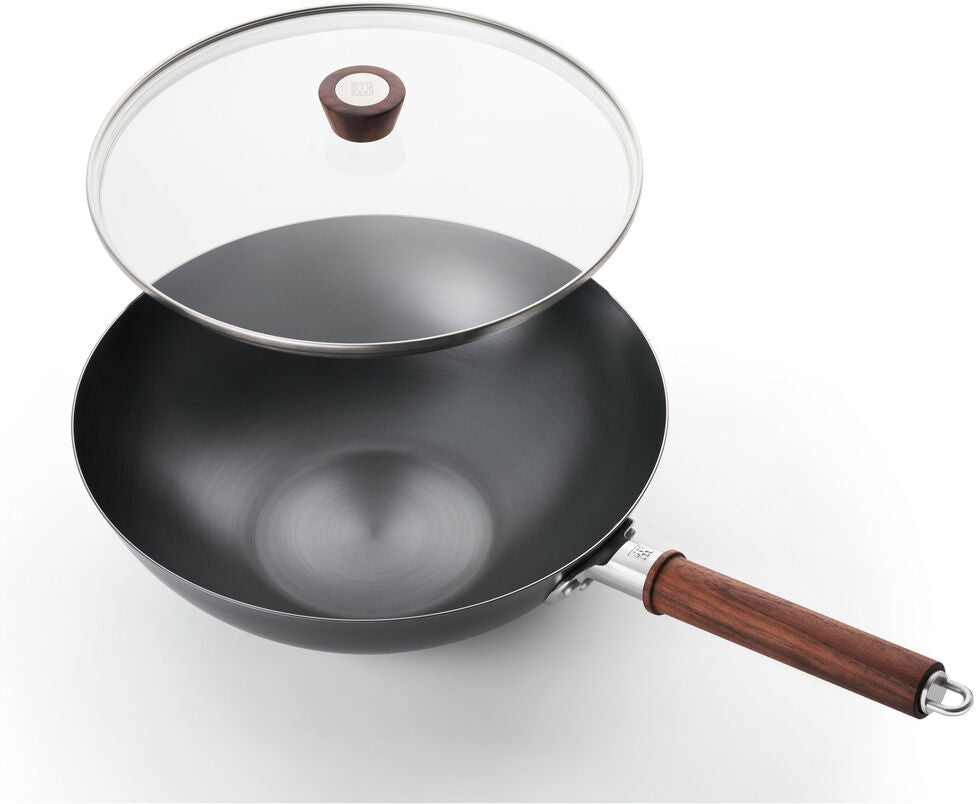 ZWILLING - Dragon 12" Carbon Steel Wok with Lid - 1010712 - DISCONTINUED
