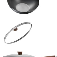 ZWILLING - Dragon 12" Carbon Steel Wok with Lid - 1010712 - DISCONTINUED