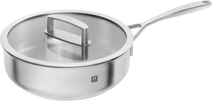ZWILLING - Vitality 2.9 QT Stainless Steel Saute Pan with Lid - 66471-240