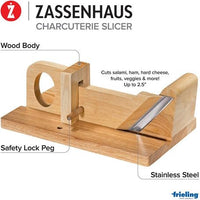 Zassenhaus - 10" Beige Gourmet Charcuterie Slicer - M050950