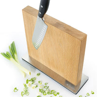 Zassenhaus - 11" Oak Wood Magnetic Knife Block - M078084