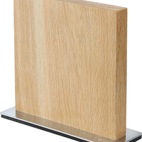 Zassenhaus - 11" Oak Wood Magnetic Knife Block - M078084