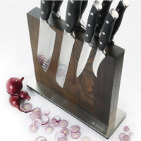 Zassenhaus - 11.25" Ash Wood Magnetic Knife Block - M078091