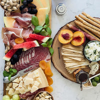 Zassenhaus - 12.5" Round Acacia Wood Serving Board - M059090