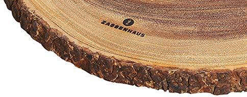 Zassenhaus - 12.5" Round Acacia Wood Serving Board - M059090