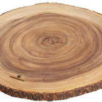Zassenhaus - 18" Round Acacia Wood Serving Board - M059083