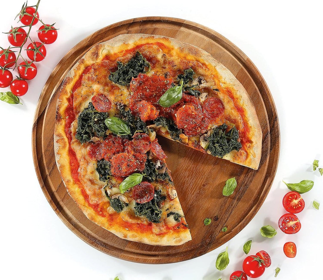 Zassenhaus - 13" Round Acacia Pizza Plate - M055498