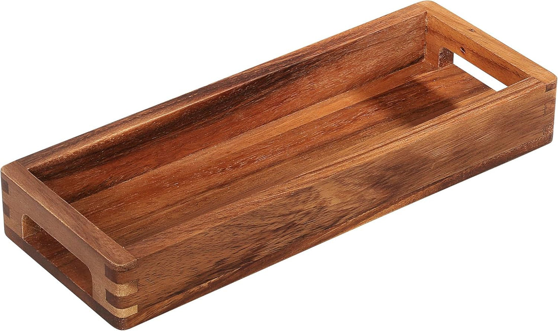 Zassenhaus - 13" Rectangular Acacia Wood Serving Tray - M059229