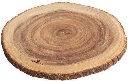 Zassenhaus - 12.5" Round Acacia Wood Serving Board - M059090