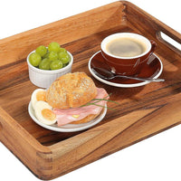 Zassenhaus - 20.5" Rectangular Acacia Wood Serving Tray - M059212