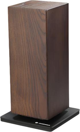Zassenhaus - 5" Ash Wood Magnetic Spinning Knife Block - M078244