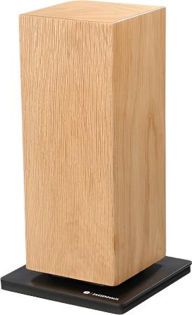 Zassenhaus - 5" Oak Wood Magnetic Spinning Knife Block - M078237