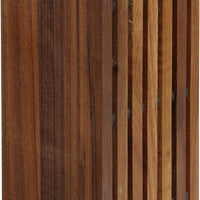 Zassenhaus - 5.4" Walnut Wooden Slotted Knife Block with 12 Knife Storage - M078183