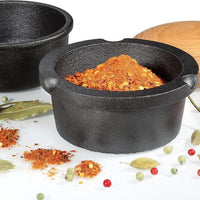 Zassenhaus - 5.4" X-Large Cast Iron Spice Grinder Set with Beech Wood Lid - M076141