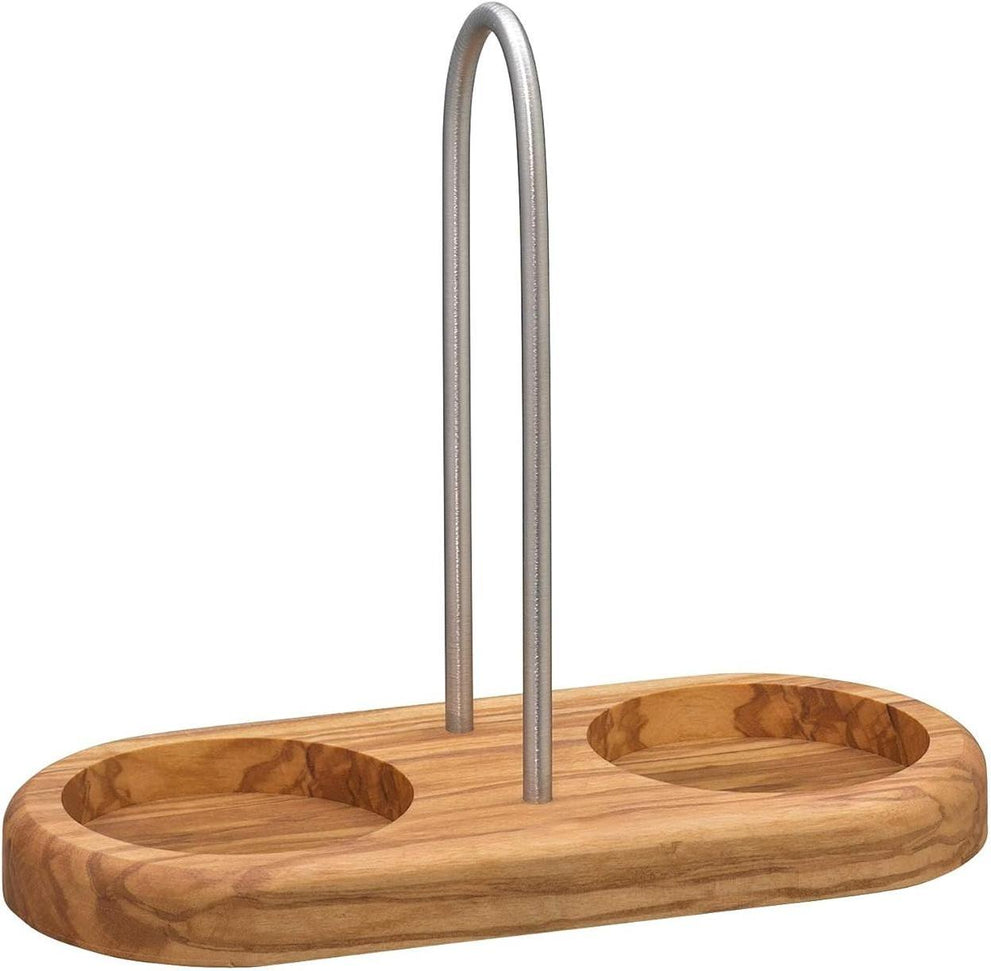 Zassenhaus - 7" Brown Olive Wood Mill Cruet - M036060