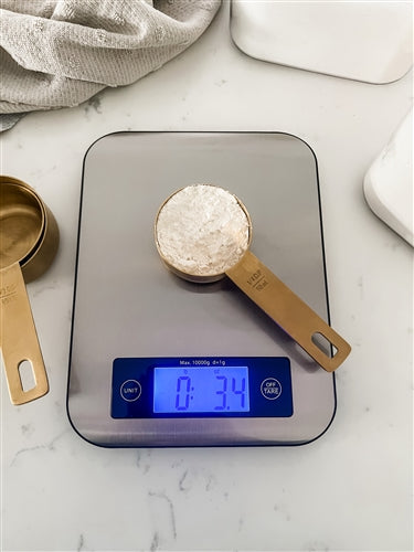 Zassenhaus - 9.3" x 6.9" Stainless Steel Pure Digital Kitchen Scale - M073508