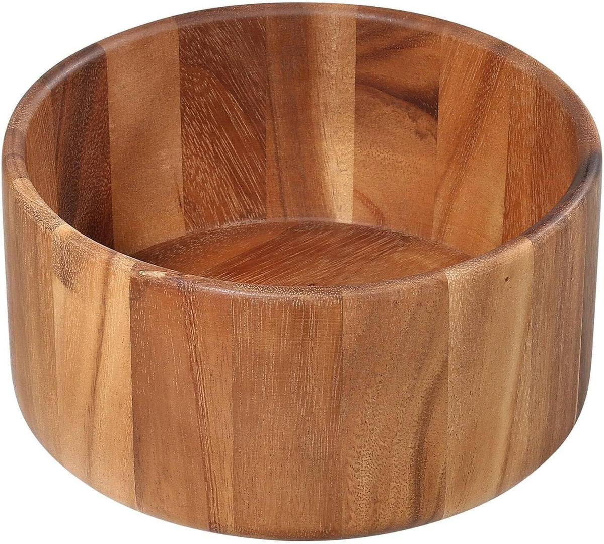 Zassenhaus - 11.8" Large Natural Acacia Wood Salad Serving Bowl - M059168
