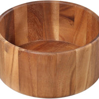 Zassenhaus - 9.8" Medium Natural Acacia Wood Salad Serving Bowl - M059151