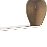 Zassenhaus - Brasilia 4.72" Dark/Chrome Beech Wood Manual Coffee Mill - M040012