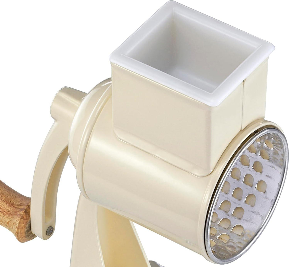 Zassenhaus - Classic 11.7" Cream Manual Kitchen Drum Grater - M072228