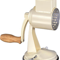 Zassenhaus - Classic 11.7" Cream Manual Kitchen Drum Grater - M072228