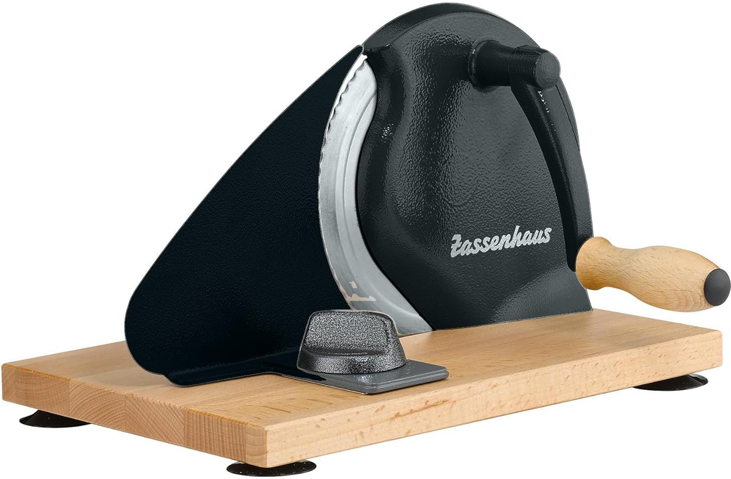 Zassenhaus - Classic 11.75" Black Manual Bread Slicer - M072068