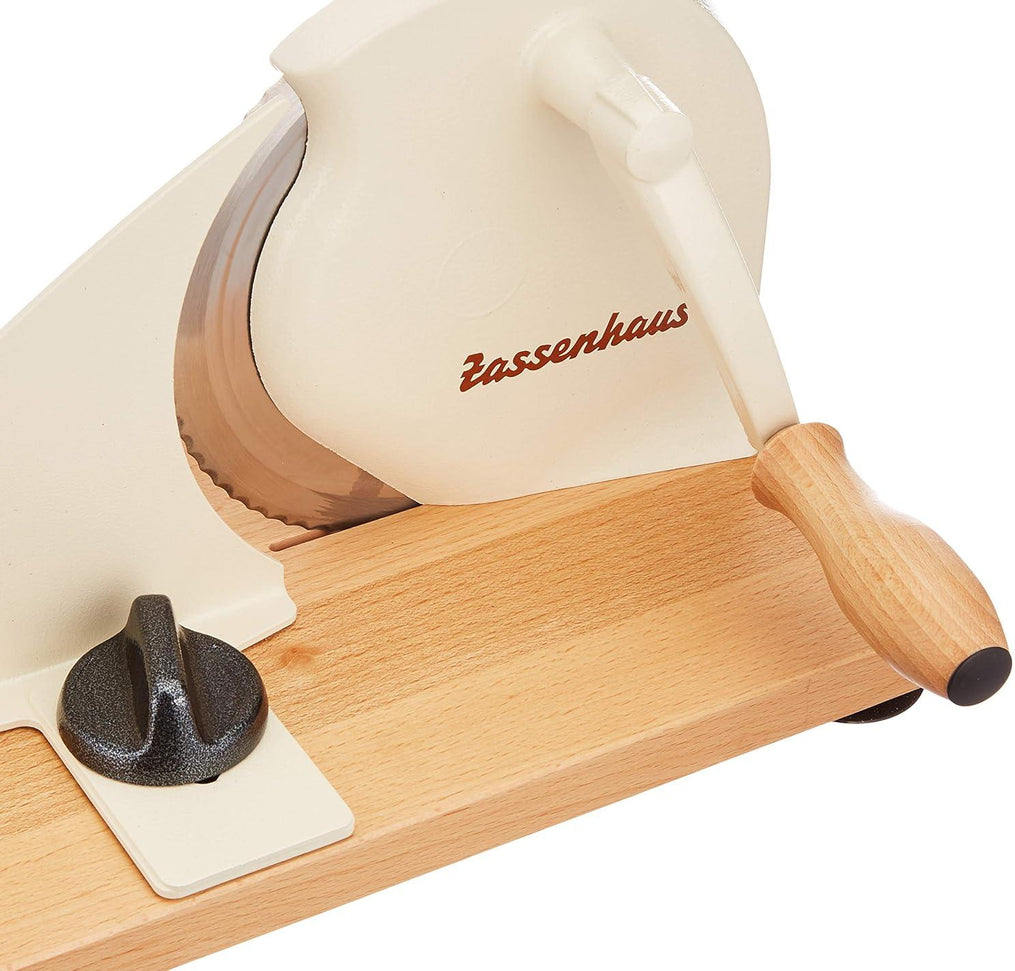 Zassenhaus - Classic 11.75" Cream Manual Bread Slicer - M072082