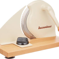 Zassenhaus - Classic 11.75" Cream Manual Bread Slicer - M072082
