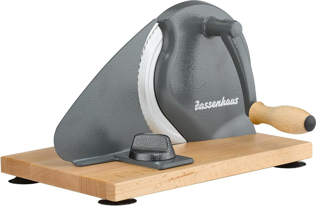 Zassenhaus - Classic 11.75" Gray Manual Bread Slicer - M072099