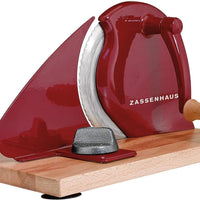 Zassenhaus - Classic 11.75" Red Manual Bread Slicer - M072075