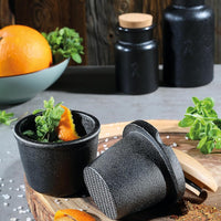 Zassenhaus - Compact 3.3" Cast Iron Lid Spice Grinder with Beech Wood - M076080