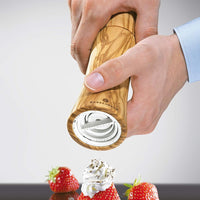 Zassenhaus - Frankfurt 7" Olive Wood Ceramic Pepper Mill - M022223