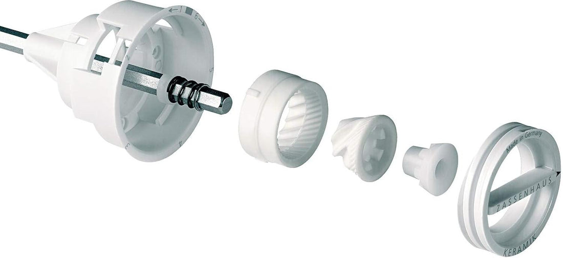 Zassenhaus - Frankfurt 7" Olive Wood Ceramic Pepper Mill - M022223