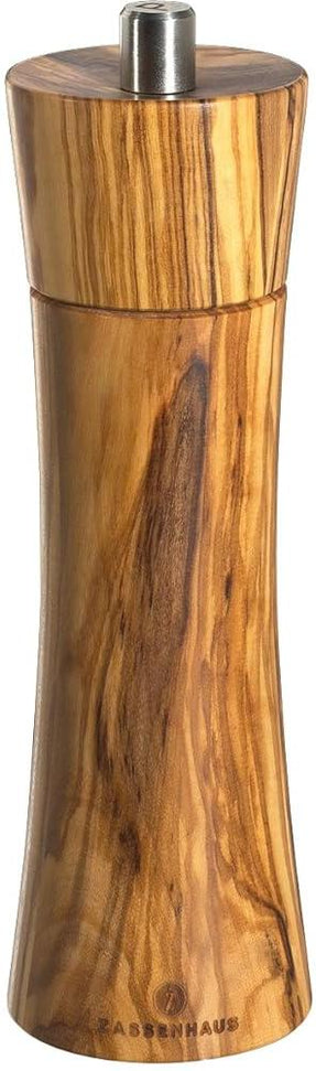 Zassenhaus - Frankfurt 7" Olive Wood Ceramic Pepper Mill - M022223