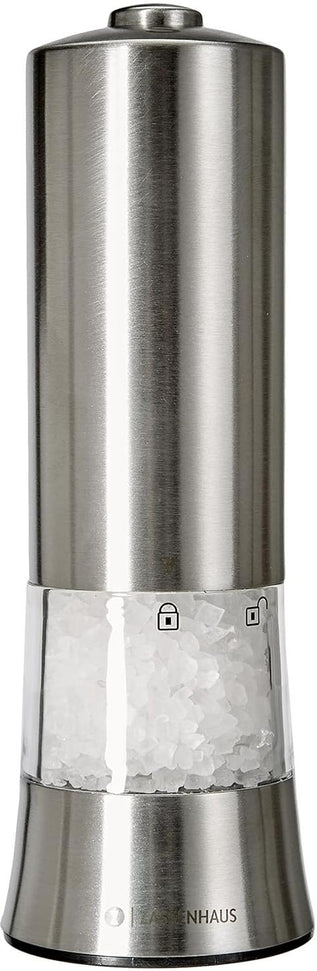 Zassenhaus - Gera 7" Silver Electric Salt Mill - M033069