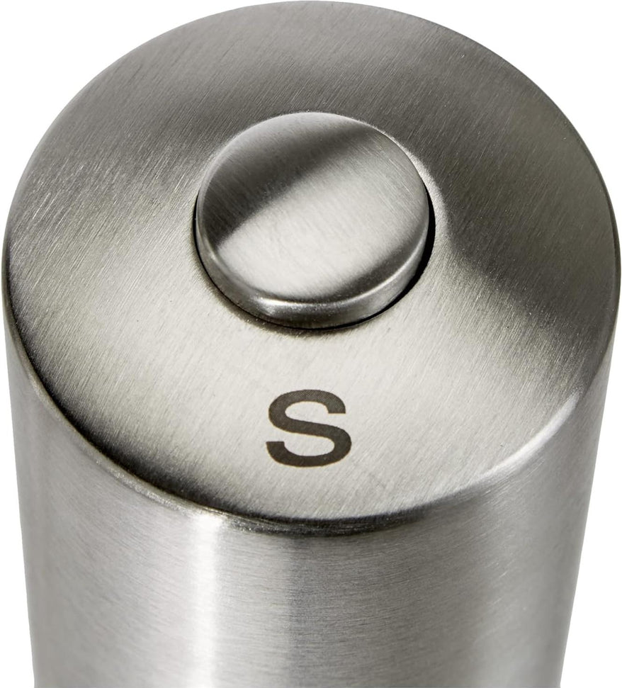 Zassenhaus - Gera 7" Silver Electric Salt Mill - M033069