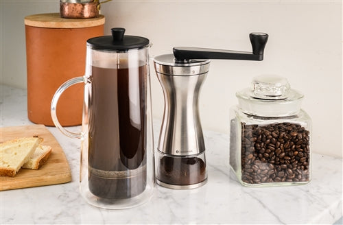 Zassenhaus - Manaos 9.5" Stainless Steel Coffee Hand Grinder - M041156