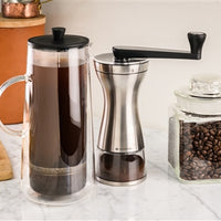 Zassenhaus - Manaos 9.5" Stainless Steel Coffee Hand Grinder - M041156