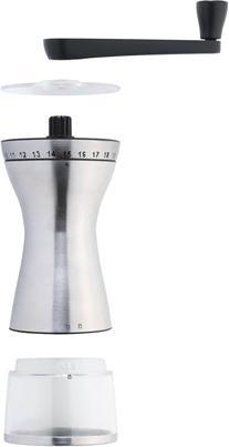 Zassenhaus - Manaos 9.5" Stainless Steel Coffee Hand Grinder - M041156