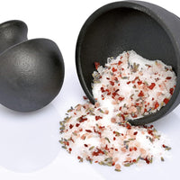 Zassenhaus - Manu 4" x 3" Black Cast Iron Mortar & Pestle - M076127