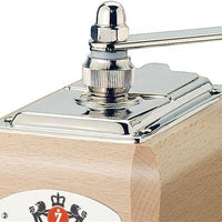 Zassenhaus - Santiago 5.5" Natural/Chrome Coffee Mill - M040098