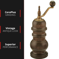 Zassenhaus - Speyer 5.1" Dark Stained Beech Pepper Mill - M021202