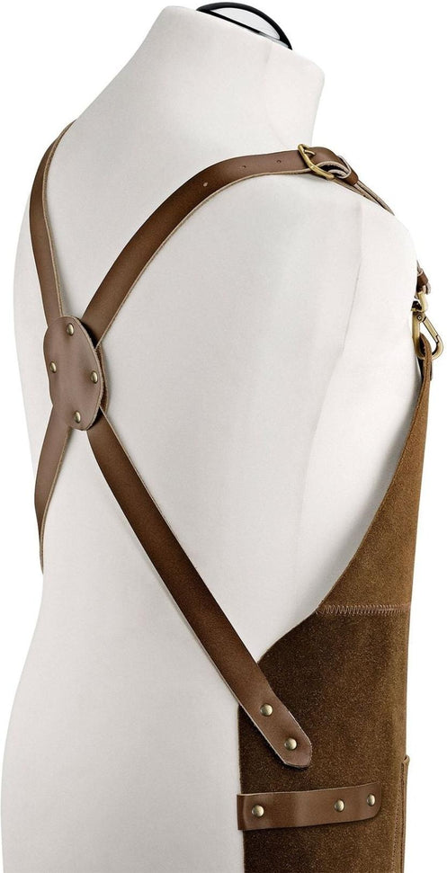 Zassenhaus - Texas 31"x22" Leather Apron - M080148