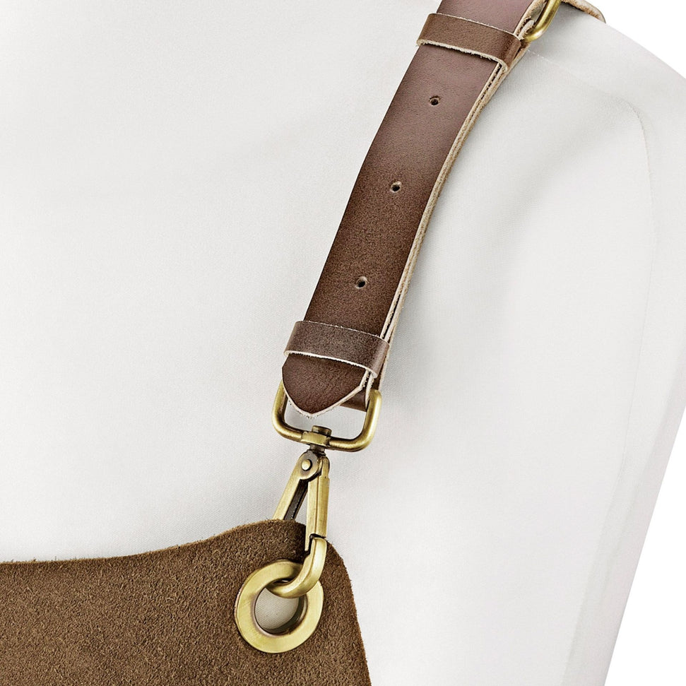 Zassenhaus - Texas 31"x22" Leather Apron - M080148