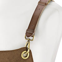 Zassenhaus - Texas 31"x22" Leather Apron - M080148