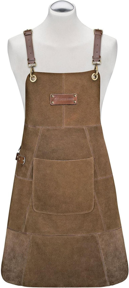 Zassenhaus - Texas 31"x22" Leather Apron - M080148