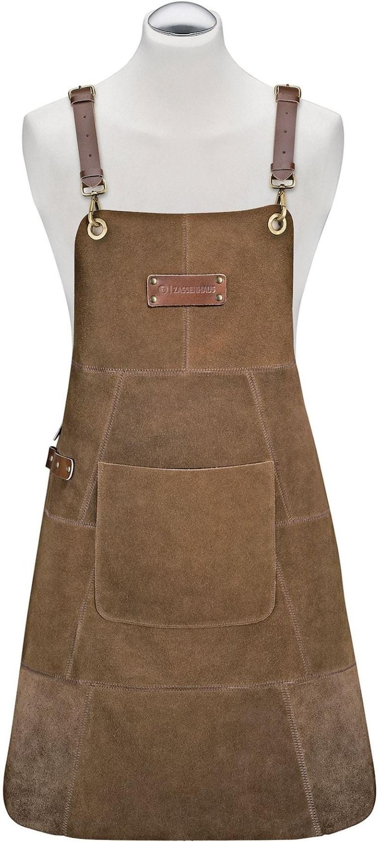 Zassenhaus - Texas 31"x22" Leather Apron - M080148
