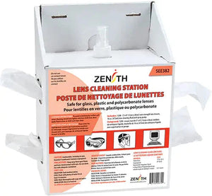 Zenith Safety Products - 473 ml Disposable Lens Cleaning Station Cardboard - SINSEE382
